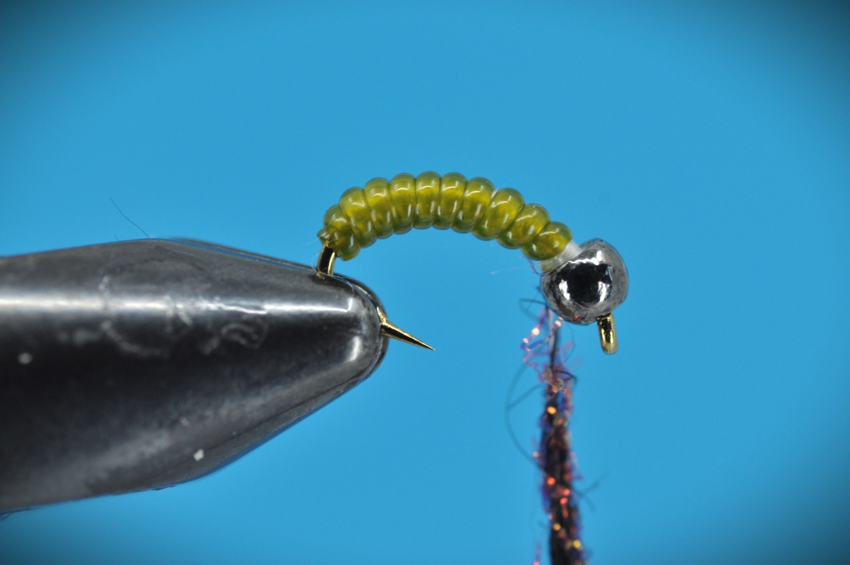 Vinyl Rib Caddis Step-by-Step - The Fat Fingered Fly Tyer